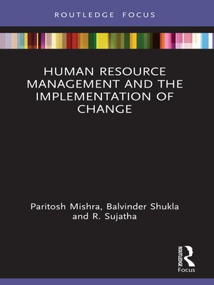 cover image of Human Resource Management and the Implementation of Change